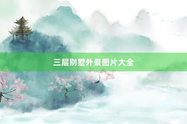 三层别墅外景图片大全